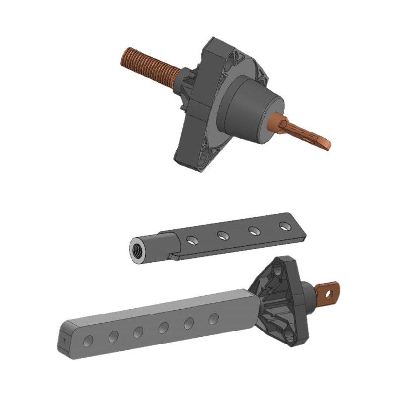1.2kV Plastic Molded Tri-clamp Secondary Bushing