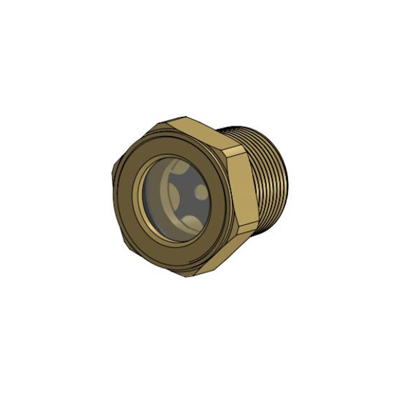 NPT 1" Brass Sight Glass