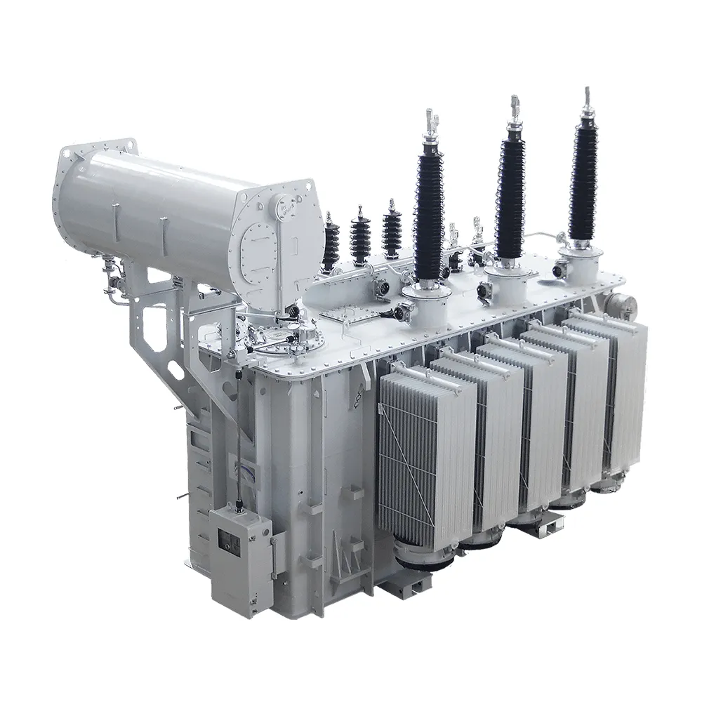 500kV three-phase double-winding unexcited voltage regulating power transformer