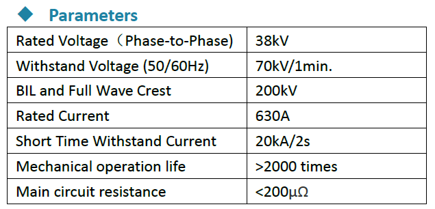 38kV Two-position Loadbreak Switch